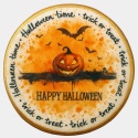 Ciastko lukrowane HALLOWEEN No.17 roz.L KOŁO ręcznie robione