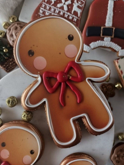 Ciastko lukrowane Mamik Family CEO XXXL wys 17cm foremka ręcznie robione