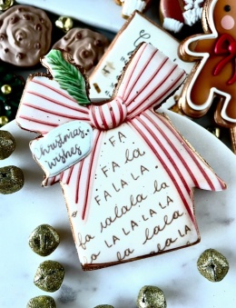 Pierniczek lukrowany duży prezent falala