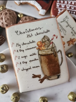 Pierniczek lukrowany przepis czekolada na gorąco hot chocolate