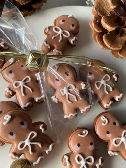 Pierniczek świąteczny mini ciastek piernikowy ludek ciastuś