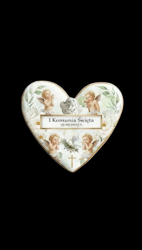 Ciastko lukier Twój Sakrament personalizuj   1 Komunia Święta