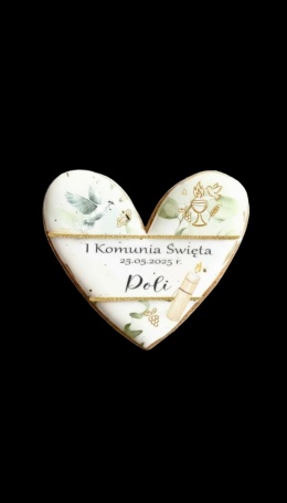 Ciastko lukier Twój Sakrament personalizuj   I Komunia Święta