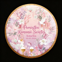 Ciastko lukier Twój Sakrament personalizuj   Pamiątka Komunii Świętej