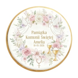 Ciastko lukier Twój Sakrament personalizuj   Pamiątka Komunii Świętej