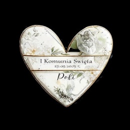 Ciastko lukier Twój Sakrament personalizuj   Pierwsza Komunia Święta