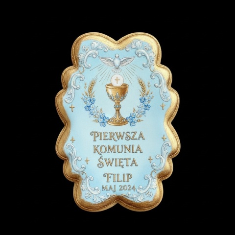 Ciastko lukier Twój Sakrament personalizuj  