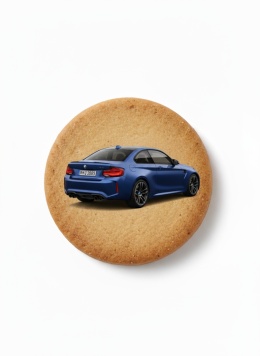 Ciastko lukier Auto Fan PASJA BMW M2 na Ciasteczku