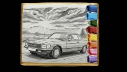Ciastko lukier malowanka pędzelek maluj i zjedz  Car Adventure edukacja 