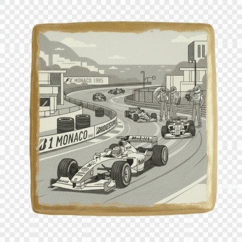 Ciastko lukier Auto Fan PASJA FORMUŁA 1 W AKCJI