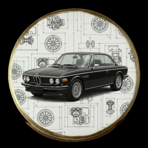 Ciastko lukier Auto Fan PASJA Klasyczna Elegancja w Ruchu