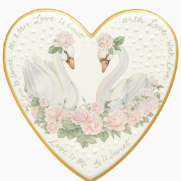 Ciastko lukier Ślub Zaproszenie  Love Is Sweet Personalizuj