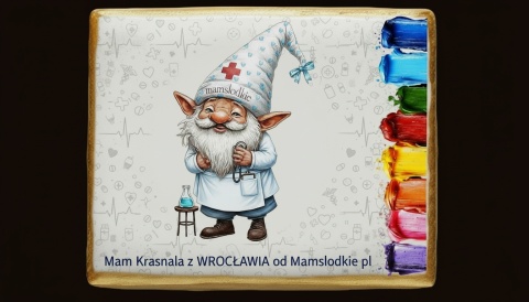 Ciastko lukier malowanka pędzelek maluj i zjedz   Mam Krasnala z WROCŁAWIA edukacja 