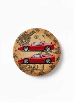 Ciastko lukier Auto Fan PASJA Motoryzacyjna Pasja