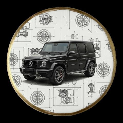 Ciastko lukier Auto Fan PASJA Motoryzacyjny Majstersztyk