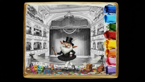 Ciastko lukier malowanka pędzelek maluj i zjedz  Teatralna Scena edukacja 