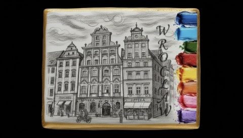 Ciastko lukier malowanka pędzelek maluj i zjedz  WROCŁAWSKA KAMIENICA edukacja 