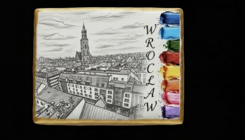 Ciastko lukier malowanka pędzelek maluj i zjedz  Wrocław w Kolorach edukacja 