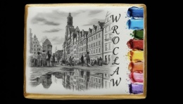 Ciastko lukier malowanka pędzelek maluj i zjedz  Wrocław w kolorach edukacja 