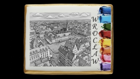 Ciastko lukier malowanka pędzelek maluj i zjedz  Wrocław edukacja 