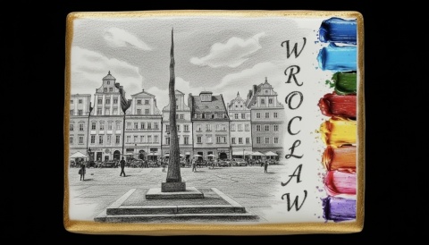 Ciastko lukier malowanka pędzelek maluj i zjedz  Wrocław edukacja 