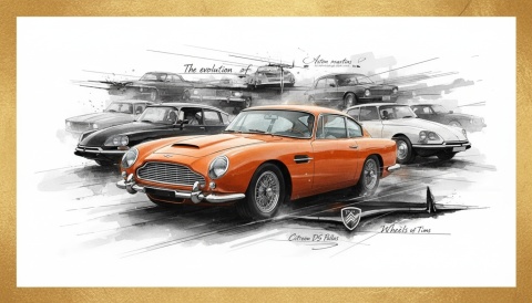 Ciastko lukier Auto Fan PASJA Aston Martin DB5
