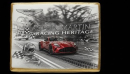 Ciastko lukier Auto Fan PASJA  Aston Martin Racing Heritage