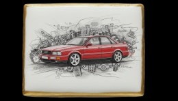Ciastko lukier Auto Fan PASJA Audi Quattro Bakegram