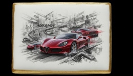 Ciastko lukier Auto Fan PASJA Automobilowa Pasja