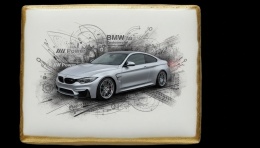 Ciastko lukier Auto Fan PASJA  BMW Dynamika