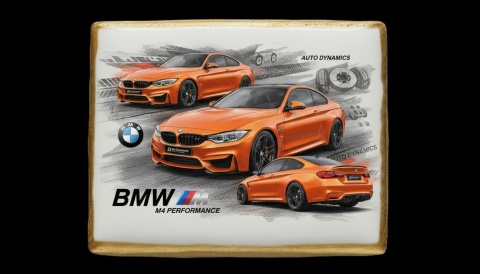 Ciastko lukier Auto Fan PASJA BMW M4 Performance