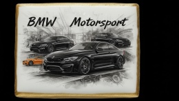 Ciastko lukier Auto Fan PASJA BMW Motorsport