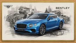 Ciastko lukier Auto Fan PASJA  Bentley Continental GT

Dynamika