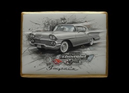 Ciastko lukier Auto Fan PASJA Chevrolet Impala
