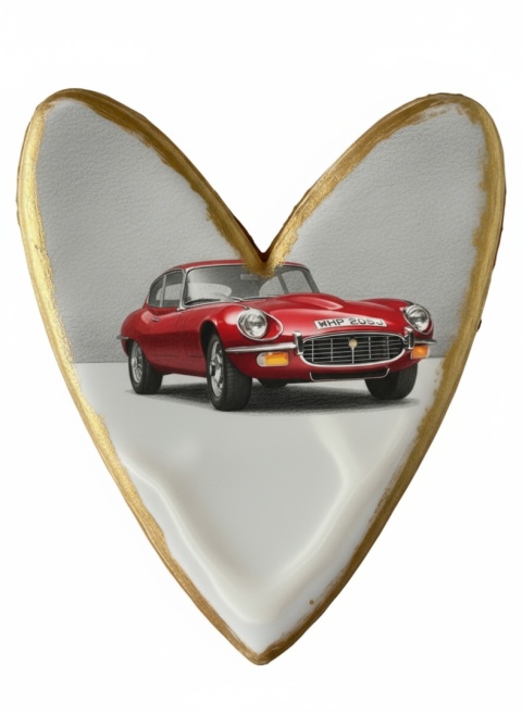 Ciastko lukier Auto Fan PASJA Ciasteczkowa Symfonia Klasyki