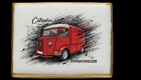 Ciastko lukier Auto Fan PASJA Citroën Pasji