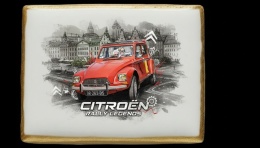 Ciastko lukier Auto Fan PASJA  Citroën Rally Legends