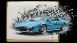 Ciastko lukier Auto Fan PASJA Dynamiczny Duch Lotus