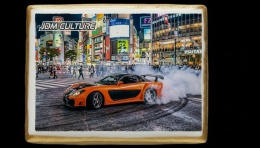 Ciastko lukier Auto Fan PASJA Dynamiczny Japoński Styl