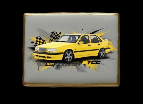Ciastko lukier Auto Fan PASJA  Dynamiczny Rajdowiec