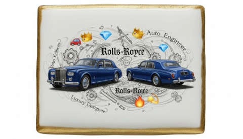 Ciastko lukier Auto Fan PASJA Elegancka Klasyka