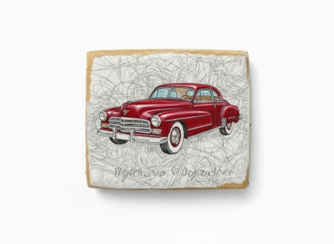 Ciastko lukier Auto Fan PASJA Elegancka Pamiątka