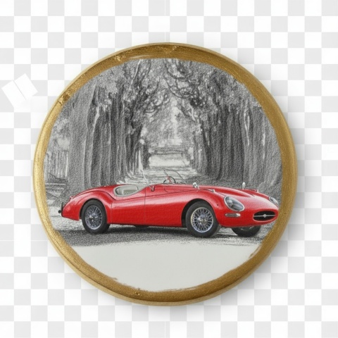 Ciastko lukier Auto Fan PASJA Elegancka Pamiątka