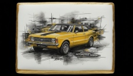 Ciastko lukier Auto Fan PASJA Ford Taunus GT