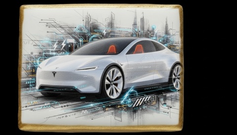Ciastko lukier Auto Fan PASJA  Futurystyczna Dynamika