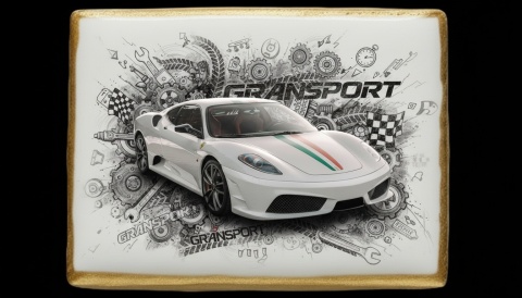 Ciastko lukier Auto Fan PASJA GRANSPORT