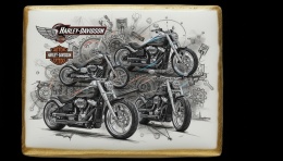 Ciastko lukier Auto Fan PASJA HARLEYDAVIDSON DYNAMIKA