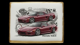 Ciastko lukier Auto Fan PASJA  Honda NSX