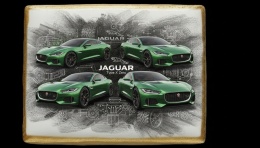 Ciastko lukier Auto Fan PASJA Jaguar Type X Zero