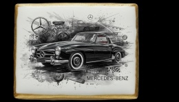 Ciastko lukier twój tekst KLASYCZNY MERCEDES BENZ